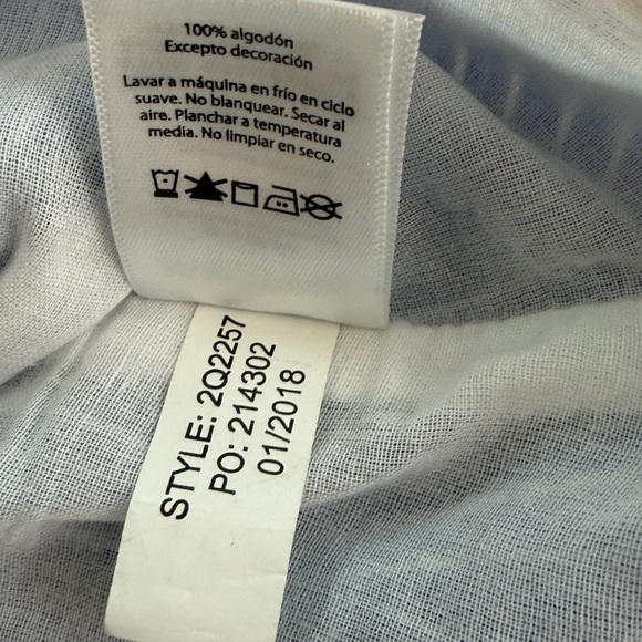 Vineyard Vines Blue Striped Embroidered Mini Shift Dress Large Sleeveless - Picture 7 of 12